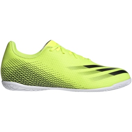 Adidas X Ghosted.4 In kopačky žluto-černo-bílé FW6906 žluť žluť