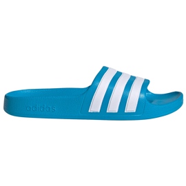 Dětské pantofle Adidas Adilette Aqua K modré FY8071 bílý modrý
