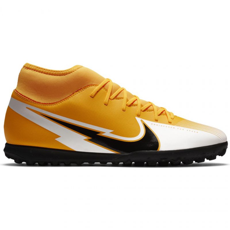 Kopačky Nike Mercurial Superfly 7 Club Tf M AT7980 801 vícebarevný žluté Kopačky Nike Mercurial Superfly 7 Club Tf M AT7980 801 vícebarevný žluté