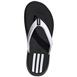 Dámské dámské pantofle Comfort Flip Flop Adidas EG2065 bílý černý