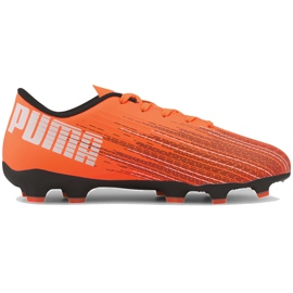 Kopačky Puma Ultra 4.1 Fg Ag Junior 106100 01 pomerančový pomerančový