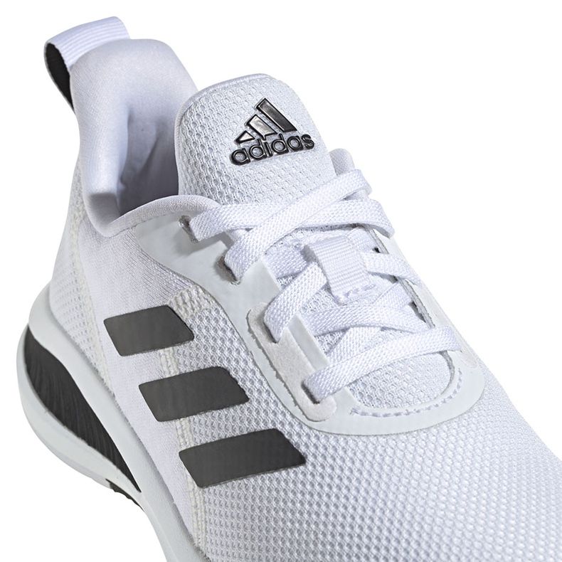 Dětské boty Adidas FortaRun K bílé a černé FW2576 bílý