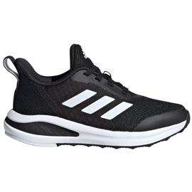 Dětské boty Adidas FortaRun K černé a bílé FW3719 černý