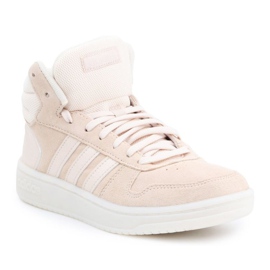 Boty Adidas Hoops 2.0 Mid W EE7894 růžový
