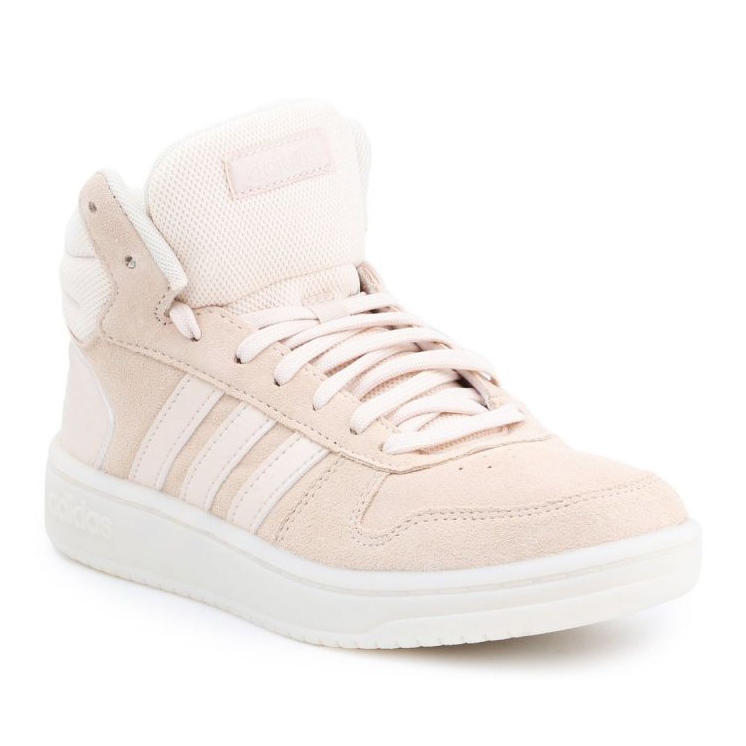 Boty Adidas Hoops 2.0 Mid W EE7894 růžový