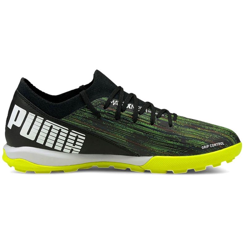 Kopačky Puma Ultra 3.2 Tt černo-zelené 106351 02 černá