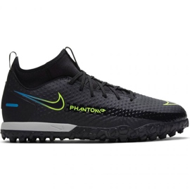 Kopačky Nike Phantom Gt Academy Df Tf Jr CW6695-090 černý černý