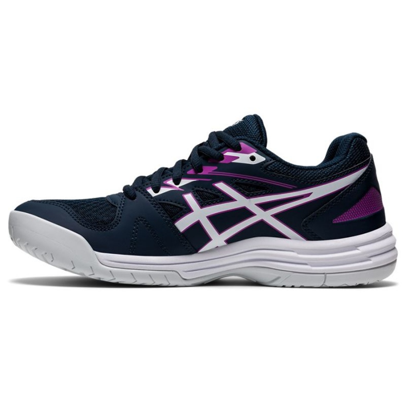 Volejbalové boty Asics Upcourt 4 W 1072A055 401 černá námořnická modrá