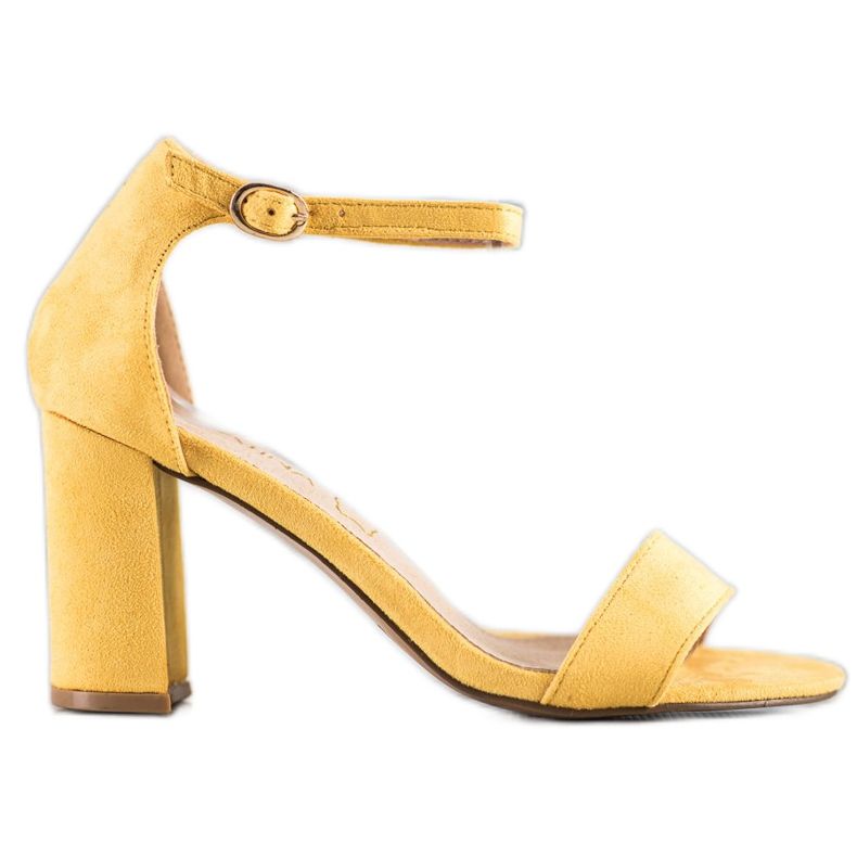 Sabatina Žluté sandály na baru žlutá