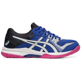 Dámské volejbalové boty Asics Gel-Rocet 9 blue 1072A034 400 modrý námořnická modrá Dámské volejbalové boty Asics Gel-Rocet 9 blue 1072A034 400 modrý námořnická modrá