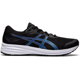 Pánské běžecké boty Asics Patriot 12 černé a modré 1011A823 004 černá modrý Pánské běžecké boty Asics Patriot 12 černé a modré 1011A823 004 černá modrý
