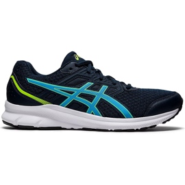 Pánské boty Asics Jolt 3 navy blue 1011B034 400 námořnická modř modrý zelený
