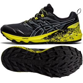 Asics GEL-Trabuco Terra M 1011B029-021 černá šedá žlutá Asics GEL-Trabuco Terra M 1011B029-021 černá šedá žlutá