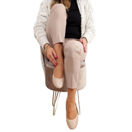 CD81P Khaki béžové baleríny béžový CD81P Khaki béžové baleríny béžový