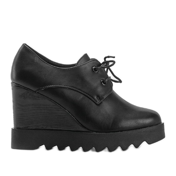 Černé klínové boty od Andrea černá Černé klínové boty od Andrea černá