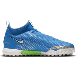 Kopačky Nike Phantom Gt Academy Df Tf Jr CW6695 400 modrý modrý