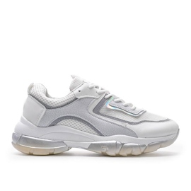 Bílé sportovní tenisky 9796 bílý Bílé sportovní tenisky 9796 bílý