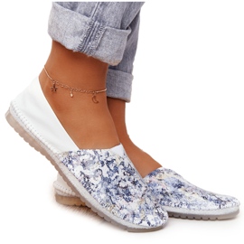 Dámská kožená balerína Maciejka bílá 01930-85 bílý vícebarevný Dámská kožená balerína Maciejka bílá 01930-85 bílý vícebarevný