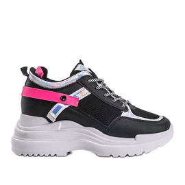 Černé tenisky na silné podrážce Johan černý