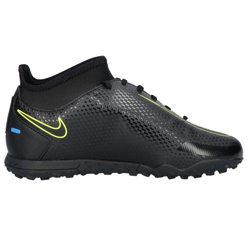 Kopačky Nike Phantom Gt Club Df Tf Junior CW6729 090 černá černá