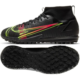 Kopačky Nike Mercurial Superfly 8 Academy Tf Jr CV0789 090 vícebarevný černý