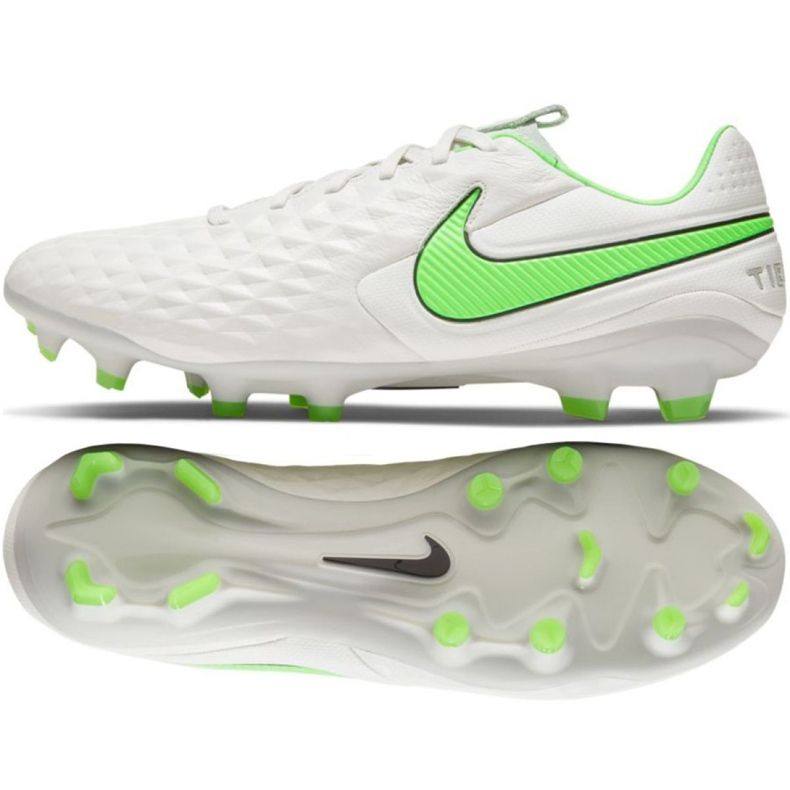 Kopačky Nike Tiempo Legend 8 Pro Fg M AT6133030 bílý bílý
