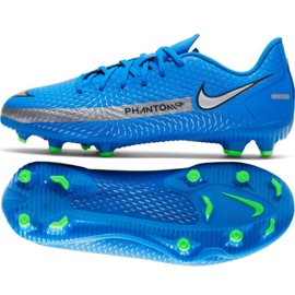 Kopačky Nike Phantom Gt Academy FG / MG Jr CK8476 400 modrý modrý