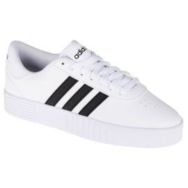 Boty Adidas Court Bold W FY7795 bílý námořnická modř