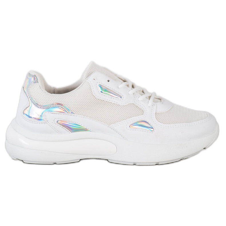 Creamberry'S Tenisky s vložkami Holo bílý vícebarevný