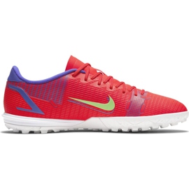 Kopačky Nike Mercurial Vapor 14 Academy Tf CV0978 600 červený červený
