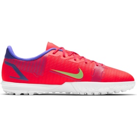 Kopačky Nike Mercurial Vapor 14 Academy Tf Junior CV0822 600 červený červený