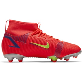 Kopačky Nike Mercurial Superfly 8 Academy FG / MG Junior CV1127 600 červený červený
