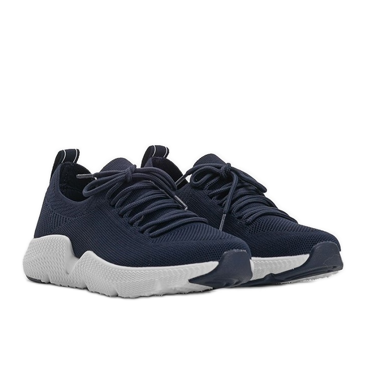 Big Star Navy blue tenisky Catlin modrý