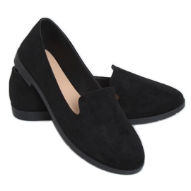 Černé dámské pány JX77P černé černý