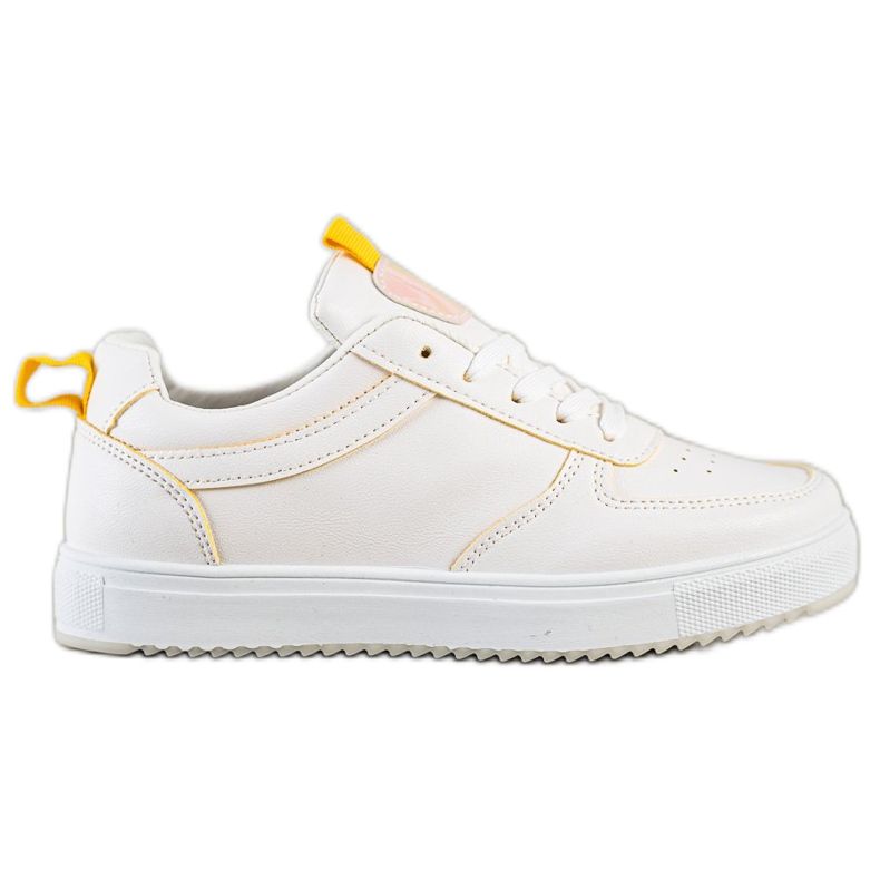 SHELOVET Sport s eko kůží bílý