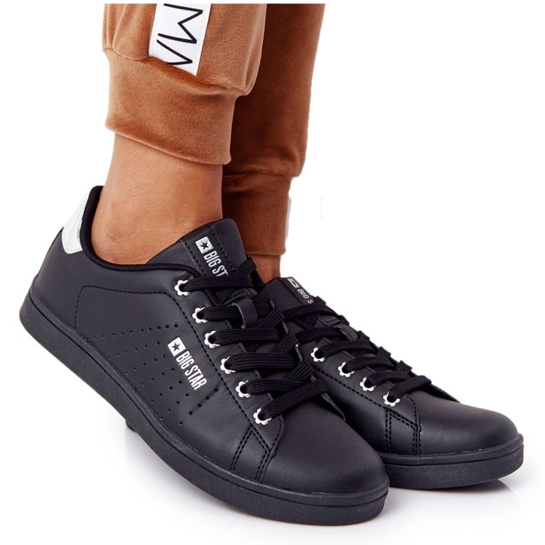 Dámské tenisky Big Star DD274586 Black and Silver černá