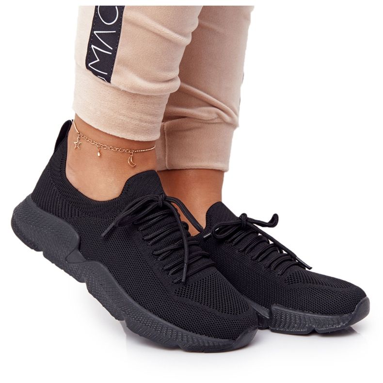 Dámské sportovní boty Nazouvací Big Star DD274579 černé černá