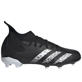 Kopačky Adidas Predator Freak.3 Fg Junior FY1031 černý černý