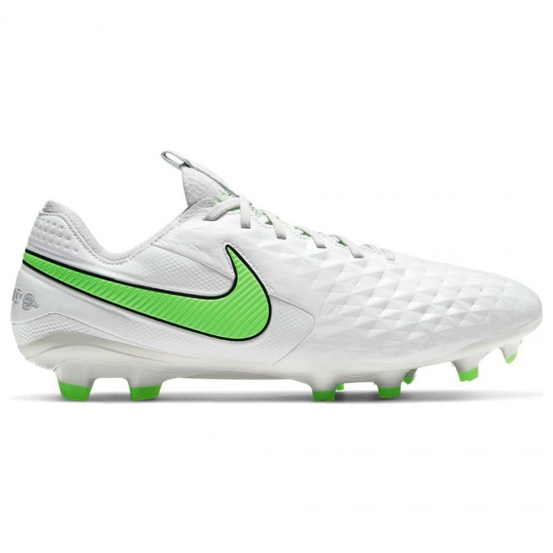 Kopačky Nike Tiempo Legend 8 Elite Fg M AT5293 030 bílý bílý
