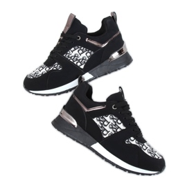 Černá sportovní obuv AB835 Black černý