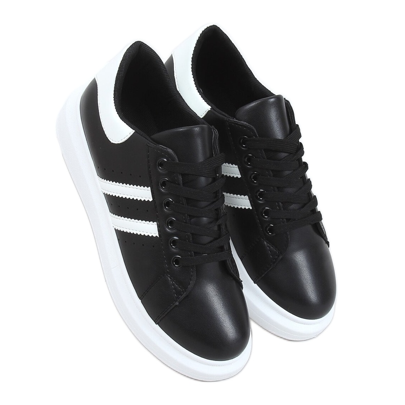 Černé dámské tenisky VL139P BLACK / WHITE bílý černá