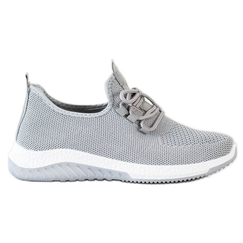 SHELOVET Neformální sportovní obuv šedá