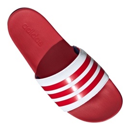 Pantofle Adidas Adilette Comfort M EG1853 bílý červený