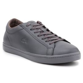 Lacoste Straightset 4 Srm Gry Leather M 30SRM4015 šedá