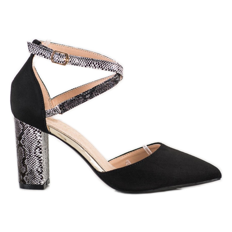 S. BARSKI Stylová čerpadla na pilíři černá