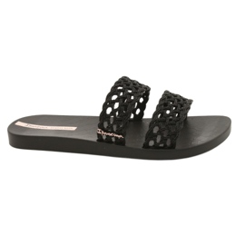 Ipanema Renda Fem 26506 Černé pantofle černá Ipanema Renda Fem 26506 Černé pantofle černá