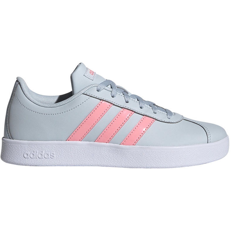 Dětské boty Adidas Vl Court 2.0 K modro-růžové FY9151 modrý růžový
