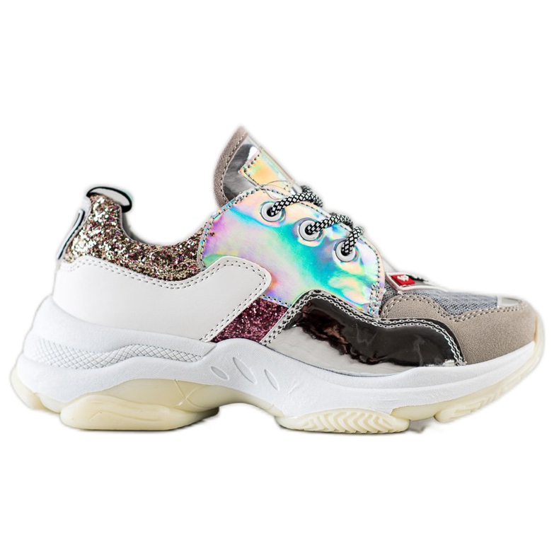 SHELOVET Sportovní módní barevné tenisky vícebarevný