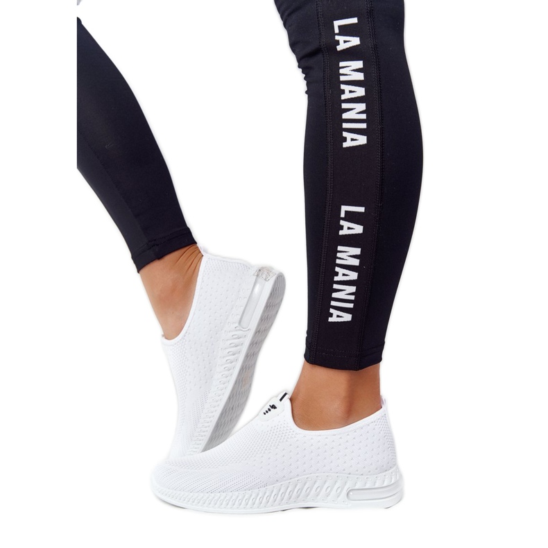 PS1 Dámská sportovní obuv Nazouvací bílá Be Stretchy bílý PS1 Dámská sportovní obuv Nazouvací bílá Be Stretchy bílý