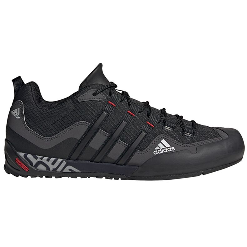 Pánské černé boty Terrex Swift Solo Adidas FX9323 černá